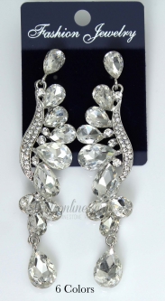 7429 Crystal Rhinestone Earrings